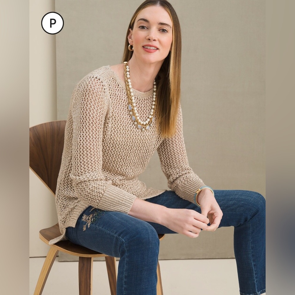 Chico’s blouse size zero